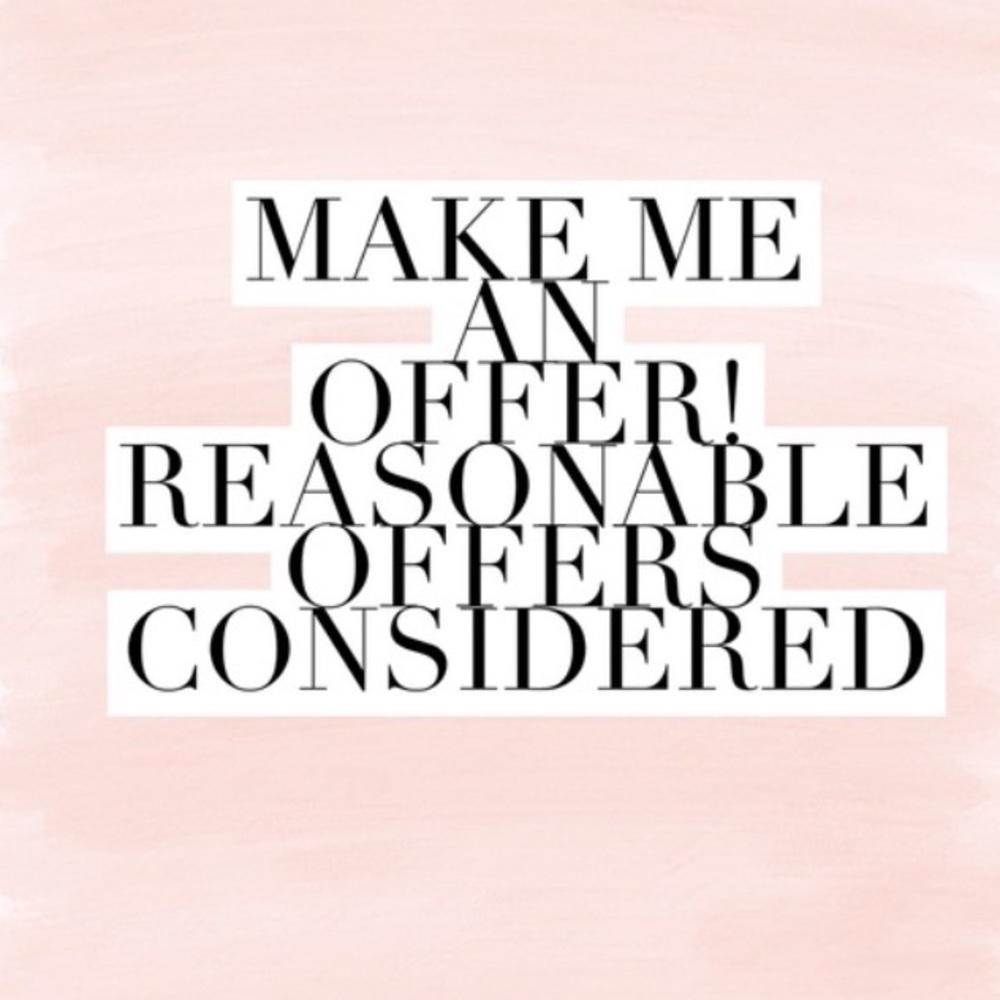 Don’t be shy! Make an offer!